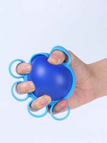 Finger Grip Strength Training Soft Ball Massage Finger Strength Ball Fitness Tool - Suitable For Adults, Seniors, Men, Women - Multicolor - View 2