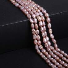 1String 36cm Natural Freshwater Pearl Beads Nugget Beaded For Jewelry Making DIY Charm Bracelet Necklace Accessories - Nugget Pearl - View 4