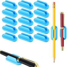 10pcs Pen Holders, Made Of Silicone Material, Help You Organize Markers On Desk, Notebook, Wall Or Memo Board. These Reusable Supplies Are Perfect For Teachers And Suitable For Classroom, Office And School Environments - A - View 9
