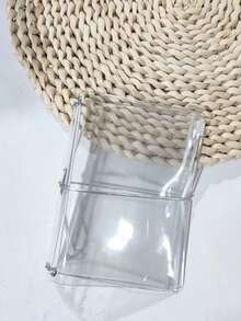 Bìa sách PVC trong suốt bảo vệ sổ tay họa tiết chấm bi, bao sách có dây thun, bìa sổ rời, bao bảo vệ sổ kế hoạch trong suốt, túi đựng thẻ nhỏ phong cách kawaii, bìa nhật ký mini, bao sách tái sử dụng, phụ kiện scrapbook thẩm mỹ - A - Xem 7