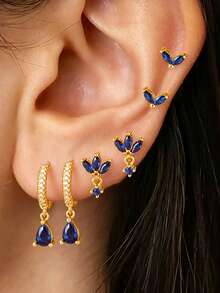 Gold Blue-6pcs