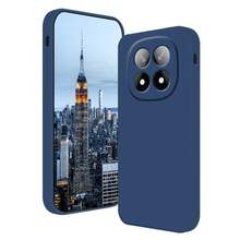 適用於 Redmi Note 15 Pro Plus 矽膠液態手機殼，柔軟觸感，相容於 Note 14 Pro 5G、Note 13 系列、Note 12 系列、Note 11 系列，防震薄型保護殼 - 深藍色 - 查看 7