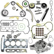 For 09-16 Chevy Terrain Equinox 2.0 2.4L Timing Chain Kit Head Gasket Water Pump - Silver - View 2