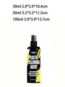 KineShineX Car Headlight Yellowing Repair Polishing Agent, Car Wash Bulb Polishing Repair Spray, Car, Motorcycle And Truck Headlight And Rearview Mirror Cleaner, Car Accessories - Multicolor - View 7