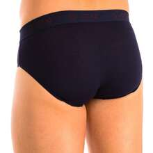 Q-EN Men Briefs - Navy Blue - View 3