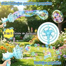 Giant Bubble Machine For Water And Beach Games, Automatic Bubble Machine With Wing Design - Giant Bubble Launcher - Fun Summer Toy - Pink - View 4