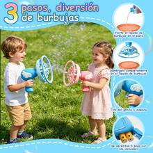 Giant Bubble Machine For Water And Beach Games, Automatic Bubble Machine With Wing Design - Giant Bubble Launcher - Fun Summer Toy - Blue - View 5