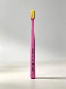 3pcs Pink Swiss Curaprox Ultra Soft Style Family Set, Meets Daily Oral Care Needs For The Whole Family, Practical And Cost-Effective Toothbrush Holder, Random Color, Small Head Design, Odorless, Gum Protection, Gentle And Non-Damaging To Teeth, Travel Set, Adult Manual Toothbrush Set, Gum Protection And Interdental Cleaning, Multi-Color Assorted Brushes - Multicolor - View 16