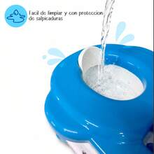 Bañito Elefantito Musical Y Dispensador Angelin Baby Is-01b - Azul - Ver 2