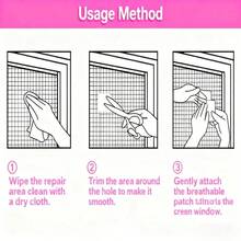 1 Rolle selbstklebendes Insektenschutz-Reparaturband - wasserdicht & langanhaltend Glasfasergewebe zur Reparatur von Türen und Fenstern, geeignet für Wohnheim-Fliegengitter und Vorhänge, ideal für die Reparatur von Fliegengittern zu Hause, unverzichtbares Werkzeug für den Schulanfang, Haushaltswerkzeug - Fliegengitter-Reparaturset - Übersicht 12