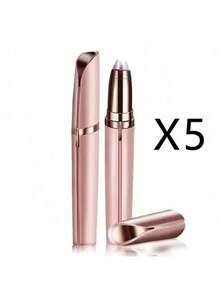 AXH Women's Electric Eyebrow Trimmer, Eyebrow Shaping Pen, Facial Hair Remover, Automatic Eyebrow Razor, Pocket Knife - Multicolor - View 17