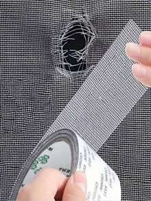 Self-Adhesive Window Screen Repair Tape, Waterproof Tear-Resistant Mosquito Net Patch, Strong Adhesive Insect Screen Repair Sticker, Cuttable Quick Repair For Damaged Windows, Doors, Mosquito Nets And Patio Fabric Mesh, Home Repair Supplies - One Size Fits All - View 1