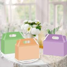 18pcs Gift Boxes, Paper Gift Packaging Boxes, DIY Packaging Boxes, Gift Boxes With Handles, Suitable For Halloween, Christmas, Back To School, Birthday Party Favors - View 4