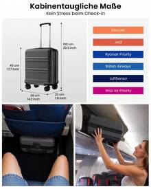 Suitcases - Gray-black - View 3