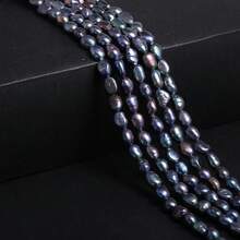 1String 36cm Natural Freshwater Pearl Beads Nugget Beaded For Jewelry Making DIY Charm Bracelet Necklace Accessories - Nugget Pearl - View 6