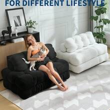 Sofa Bed Frame - Black - View 2