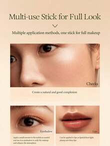 OUT OF OFFICE GLOWFIX Shaping Stick S01 Glossy Contour Stick - Desain Dua Ujung, Menciptakan Kontur Wajah 3D, Warna Tahan Lama, Tekstur Halus Mudah Dibaurkan, Menutrisi Kulit, Cocok untuk Riasan Sehari-hari dan Perjalanan, 5g/0.18oz - # S01 - View 10