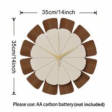 Horloge murale décorative artistique et créative, design 3D à deux couches, mouvement quartz ultra-silencieux, sans bruit de tic-tac, convient pour décorer le salon, la chambre, le bureau, la cuisine et le café, cadeau décoratif parfait pour les amis et la famille, peut être utilisé pour la décoration de la chambre, la décoration de la chambre à coucher, la décoration du dortoir, la décoration de la rentrée scolaire, la surprise scolaire, la saison de la rentrée scolaire, la décoration de mariage, le cadeau d'anniversaire d'un ami, la décoration de la maison et les fournitures scolaires. - Horloge murale artistique - Voir 13