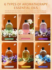 1pc 50ml Wall-Mounted Automatic Aroma Diffuser, Hotel Fragrance Diffuser, White Home Fragrance Machine, Bathroom Deodorizer And Odor Eliminator, Vertical Oval Tower Structure Bedroom Aroma Lamp, Desktop Placement, Wall-Mounted, Living Room Electric Air Freshener, USB Rechargeable, Romantic Atmosphere Night Light, 5 Working Modes (5s Interval, 10s Interval, 15s Interval, Continuous Mist, Only Light Without Mist) - Multi-fragrance - View 10