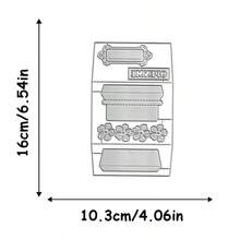 1pc Mini Envelope Metal Cutting Die, Carbon Steel Template For Scrapbooking, Photo Album, Vintage Elegant Embossing Craft Die For Making Cards, Envelopes, Album Cards, Embossed Paper Crafts - A - View 12