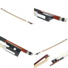 4/4 High Quality Arbor Violin Bow With Black Handle Brown - As Pic - View 6