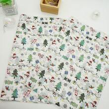 10/30/60 Sheets Cartoon Christmas Tree Colorful Lights Snowman Pattern Wrapping Paper - 50*35cm Gift Wrapping Paper, Suitable For Christmas Gift Decoration, Birthday Gift Wrapping, Bouquet Wrapping, Gift Bag Filler And Party Gifts, Seasonal Wrapping - Multicolor - View 5