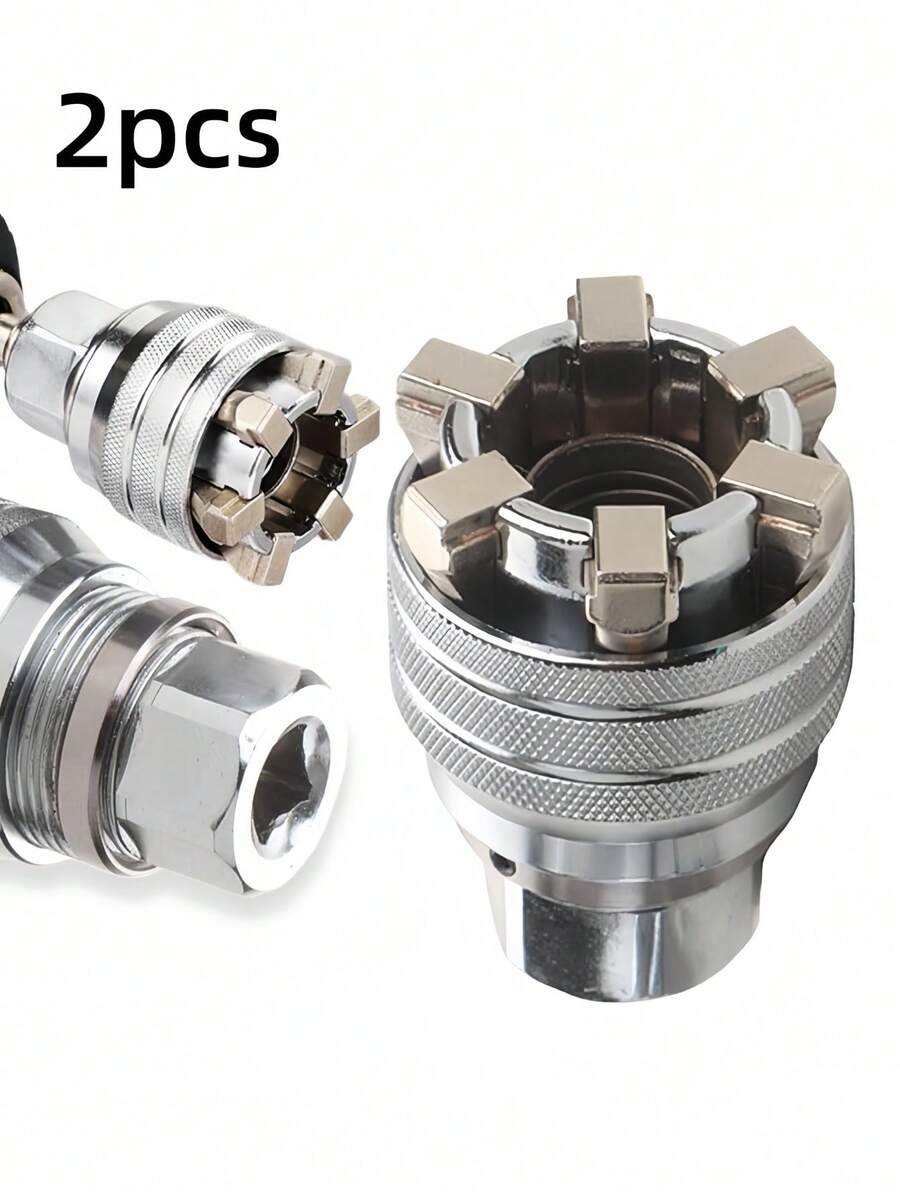 2/1 cái cờ lê lục giác bánh răng điều chỉnh được, tua vít đa năng cho máy khoan điện - Nhiều kiểu dáng - Xem 1