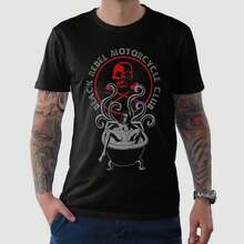 Men T-Shirts - 黑色 - 查看 1