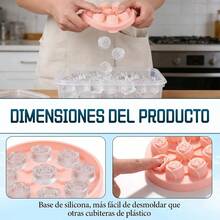 Ice Tray & Bin - Rose - View 4