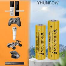 YHUNPOW-5#/7# Rechargeable NiMH Battery, Large Capacity Long-Lasting, Suitable For Game Controllers, Electric Toy Cars, Keyboards, Mice And More - View 6
