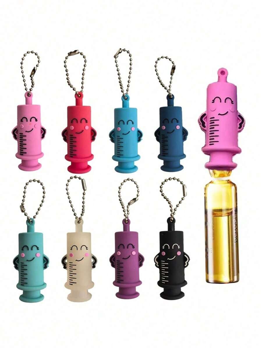 1pc Keychain Ampoule Opener, Syringe-Shaped Cutter, Nurse/Doctor Ampoule Opening Assistant Tool, Bottle Neck Breaker - one-size - View 1