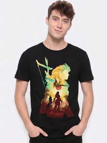 Men T-Shirts - Black - View 2