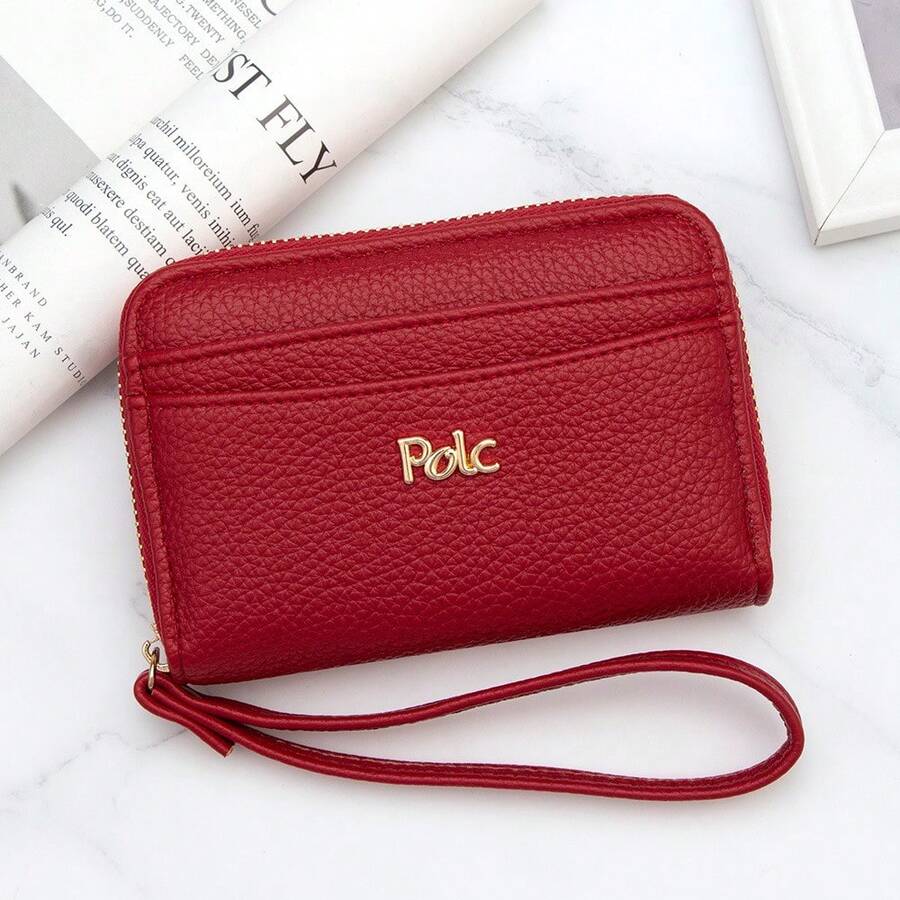 Women's Wristlet Coin Purse, Fashionable Exquisite Storage Bag, Mini Key Pouch, Suitable For Daily Use, Convenient To Carry - Multicolor - View 1