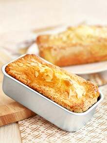 4/2/1pc Rectangular Baking Mold Set,Stainless Steel Snack Containers ,Versatile Rectangular Molds Ideal For Making Milk Cakes, Chocolate Cakes, Holiday Baking Essential. Includes Stainless Steel Trays, For Birthday And Party Baking - Multicolor - View 4