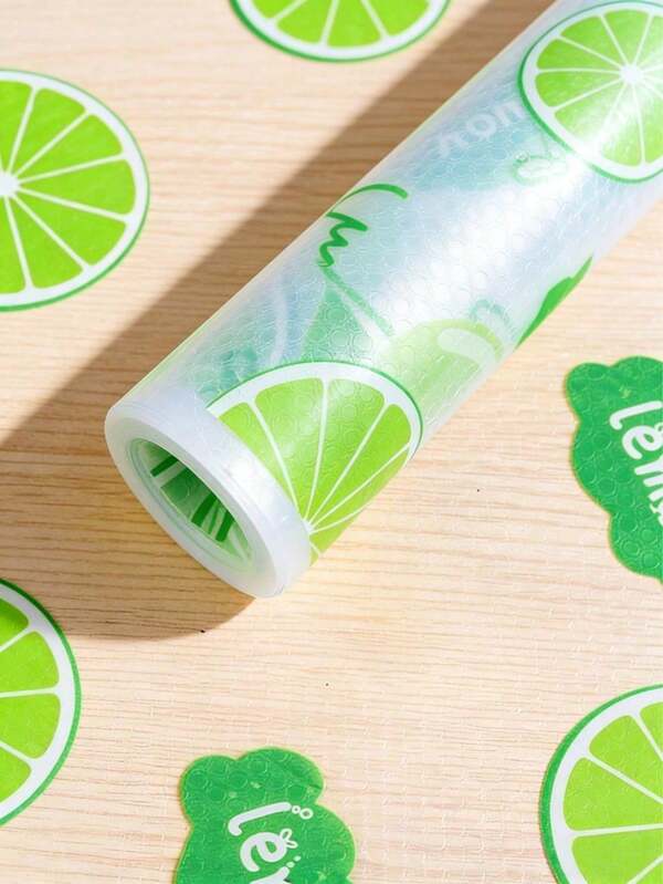 4/2/1pc Waterproof Refrigerator Mat 40cm*30cm - Moisture-Proof, Anti-Slip, Washable, Reusable. Made Of EVA Material, Novel Lemon Pattern. Suitable For Refrigerator And Kitchen Decoration.
