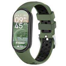1件裝 柔軟矽膠錶帶，適用於 Mi Band 8 9 10，運動手錶錶帶手環替換配件，相容 Mi Band 10 9 8 - Compatible With Xiao Mi band 8/9/10 - 查看 16