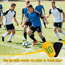 2 Pairs - Soccer Training Boards, Student Football Outdoor Activity Adult Match Boards, Wear-Resistant Durable, Non-Electric, Reusable, Comfortable To Wear - Multicolor - View 8