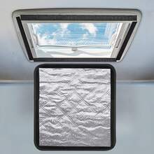 1pc RV Reflective Ventilation Cover, Snow Guard, Snow Cover, Foldable Heat-Insulating Sunshade, Suitable For RV, Camper And Trailer Roof Vents, Heat Protection And Temperature Control - Multicolor - View 8