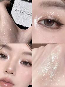 Wet N Wild Fine Glitter Highlighter Powder, Shimmery Eye Corner Brightening Pearl For Nose - Galaxy Rhinestones - View 2