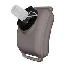 200ml Portable Sports Water Bottle, Only 35mm Thin When Full, 98g Ultra-Light, Silicone Material, Odorless, Hook And Loop Strap Suitable For Wrist, Bicycle Or Backpack, Bite Valve Design For Easy One-Handed Drinking, Suitable For Cycling And Running - Multicolor - View 14