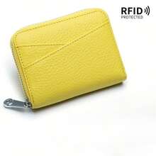 1pc Short Japanese Style Coin Purse, Solid Color Minimalist Accordion Card Wallet, Large Capacity Women Coin Pouch, Suitable For Girls, Ladies, Office Workers, Great For Work, Business Trip, Commuting, Travel - Multicolor - View 11