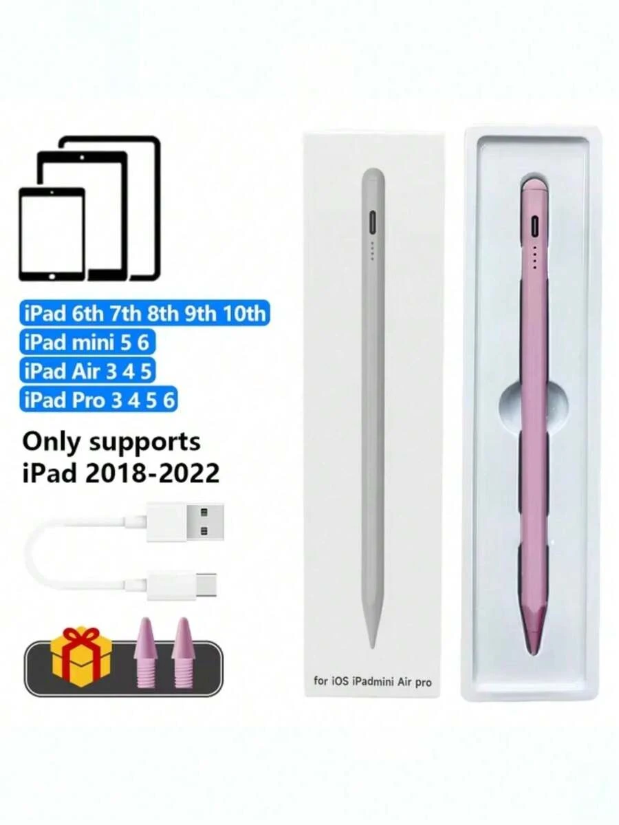 120mAh Capacity Stylus Pen With Palm Rejection And Tilt Sensitivity, Compatible With IPad 10 (10.9 Inch, 2022), Air 4/5/6/M4, A16 (11 Inch, 2025), Air 11/13 Inch (M3/M2), Pro 11/12.9 Inch