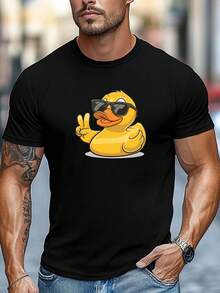 Men T-Shirts - Black - View 1