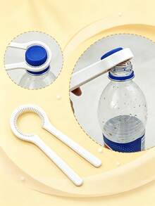 1pc Rotary Bottle Opener, Plastic Beverage Cola Universal Opener (Multiple Colors Available), Non-Slip Cap Grip, Ergonomic Handheld Design, Effortless Tightening And Sealing Bottle Caps, Labor-Saving Bottle Opener Tool For Elderly And Women, Kitchen Gadget - View 6