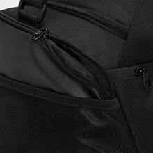 Túi duffel vải Nike Brasilia 9.5 in logo, dung tích lớn, di động, dùng cho du lịch và tập luyện, túi gym unisex DM3976-010 - màu đen - Xem 9