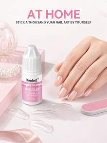 1pc/6pcs 3g Super Strong Glue For Press On Nails,Fast-Drying Nail Glue, Durable, Easy To Apply False Nail Glue, Quick-Drying Nail Adhesive - 3g - View 7