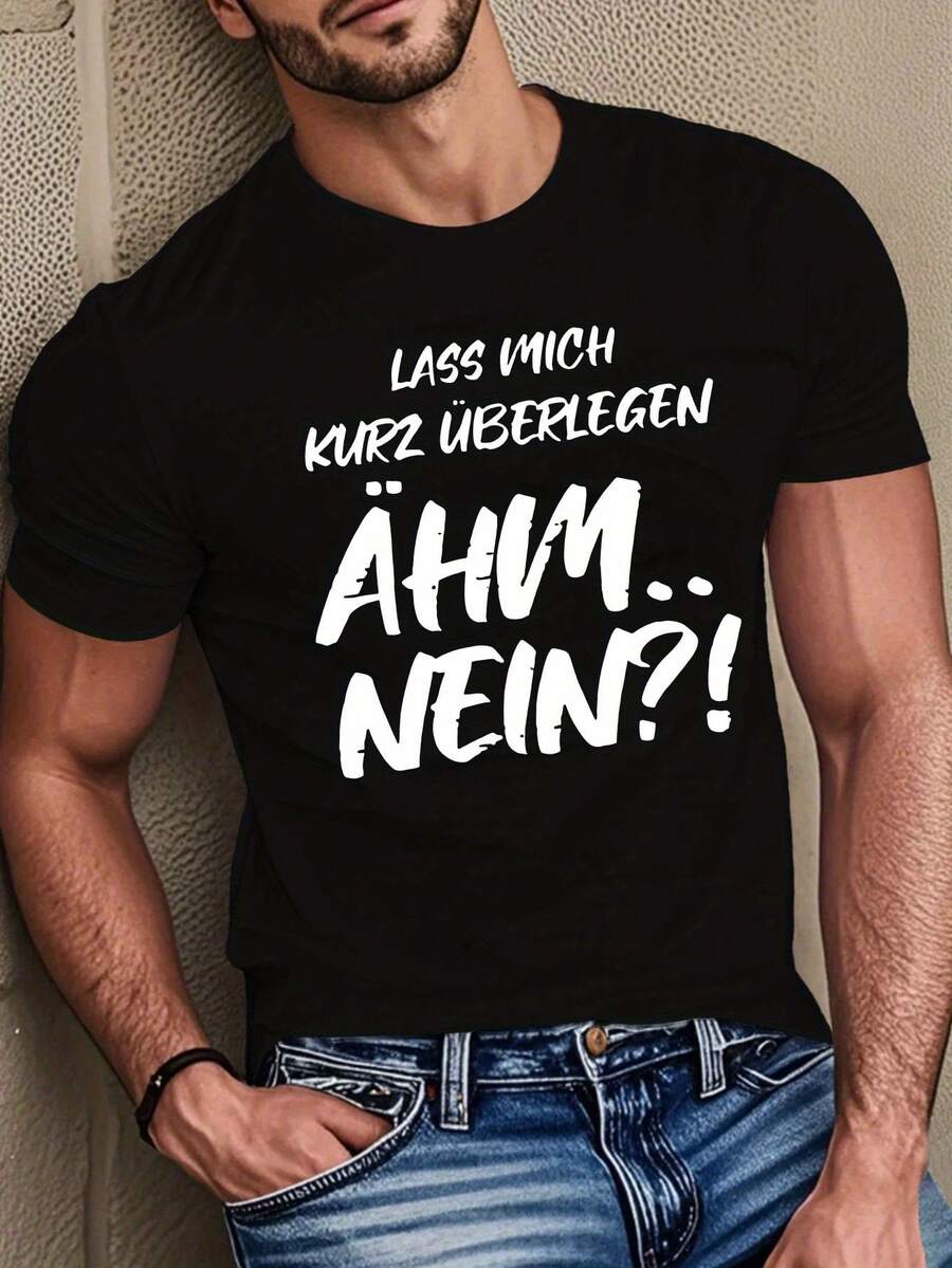 Men T-Shirts - Black - View 1