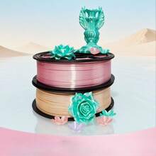 Silk PLA 3D Printer Filament – 1.75mm, 1kg Spool, Half-Sugar Pastel Color Collection, Compatible With Bambu Lab & Creality For FDM 3D Printing - Single Piece - View 3