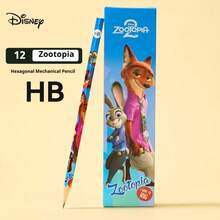 Disney 12pcs HB Student Writing Pencils, Toy Story Cartoon Design, Grade 1-2 Handwriting Practice Pencils, Unbreakable Lead, Durable Learning Supplies, Writing Tools - A - View 8