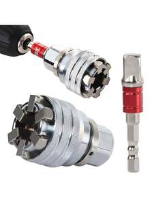 2/1 cái cờ lê lục giác bánh răng điều chỉnh được, tua vít đa năng cho máy khoan điện - Nhiều kiểu dáng - Xem 2